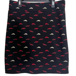 Vivienne Tam Fox Print Skirt 🦊 Size 6
